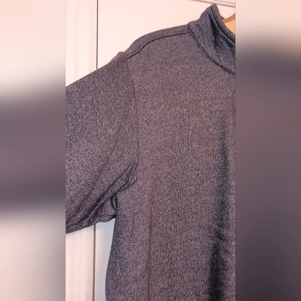 Columbia men's navy Gray 1/4 Zip Pullover Jacket Size XXL